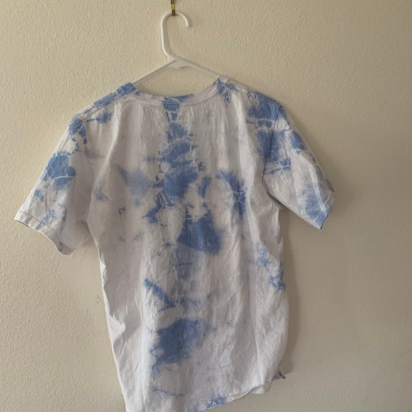 Nickelodeon Avatar the Last Airbender Blue White Tie Dye TEE SIZE Medium - Picture 2 of 2